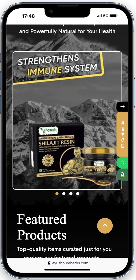 iTSoftexpert project - Shilajit D2C brand